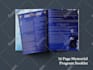 funeral program booklet and obituary design
