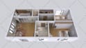 create 2d and 3d floor plans with realistic interior design