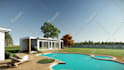 create sketchup 3d model, interior and exterior architecture render