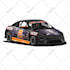 draw your car into vector illustration
