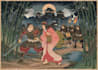 draw authentic japanese ukiyo e style illustration