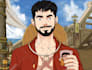 draw you in one piece anime poster style custom character illustration