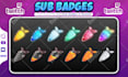 create custom twitch sub badges or emotes