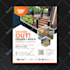 create eye catching flyer designs for construction, medical, plumbing services