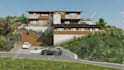 create an architecture render visualization with photoshop