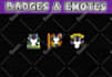create custom twitch sub badges, twitch sub emotes, bit badges
