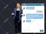 create a human spokesperson chatbot for your website
