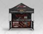 design canopy tent graphics, feather flag, gazebo and table cover graphics
