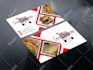 food restaurant business card, food menu, restaurant menu design