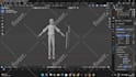 do 3d character rigging in maya and blender for unity etc