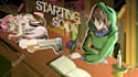 draw a cool anime  brb, starting soon, offline screen fast