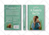 design book cover with illustration in semi realistic style