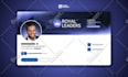 design premium and professional linkedin banner