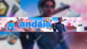 design a fortnite or gaming youtube, twitter, twitch banner header