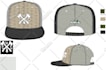 create all over print pattern  design for hat and cap