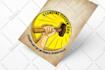 design a vintage hand drawn logo with custom illustration