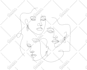create a modern feminine line art logo