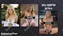 create high quality realistic custom face nsfw ai art