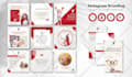design elegant instagram branding kit