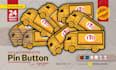 design badges, buttons, magnets, patches, pins, stickers
