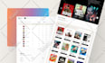 make a modern, clean and responsive website design