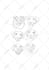 create a custom pet portrait in fine line art, jpg png svg