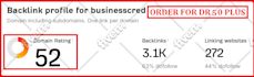 increase ahref DR 70 plus
