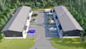 design architectural project with drawings, renders