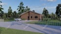 visualize building elevation and model with landscape