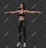 create rigged 3d character model for high end animation