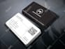 create luxury business card design with free qr code