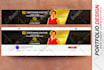 design a professional youtube banner