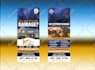 design door hanger, rack card, flyer for roofing, cleaning