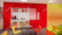 interior design restaurant, café, bar, store with realistic image 3d render