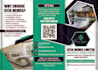 create modern trifold brochure design in 24 hours