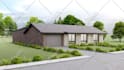 do architectural exterior 3d render