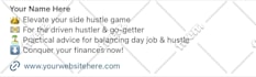 create you a captivating instagram bio that sells and compels