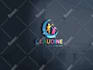design school, education, university, academy logo, 12h