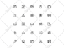 create custom icon design in outline style
