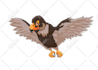 design premium 2d cartoon character