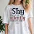 design custom typography and trendy graphic tshirt