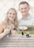 make creative double exposure effects for your couple photos