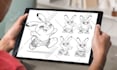 draw an eyecatchy mascot, animal cartoon character