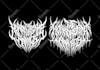 design a killer death metal and black metal logo for you