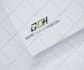 do flat minimalist simple modern and creative logo