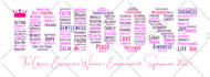 create professional and personal word cloud art