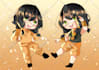 make a cute chibi illustration of your anime oc or idol