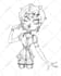 draw your custom monster high inspired character