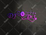 design great or attractive  dj rap epk ,store and text logo