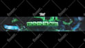 design a professional minecraft banner for youtube